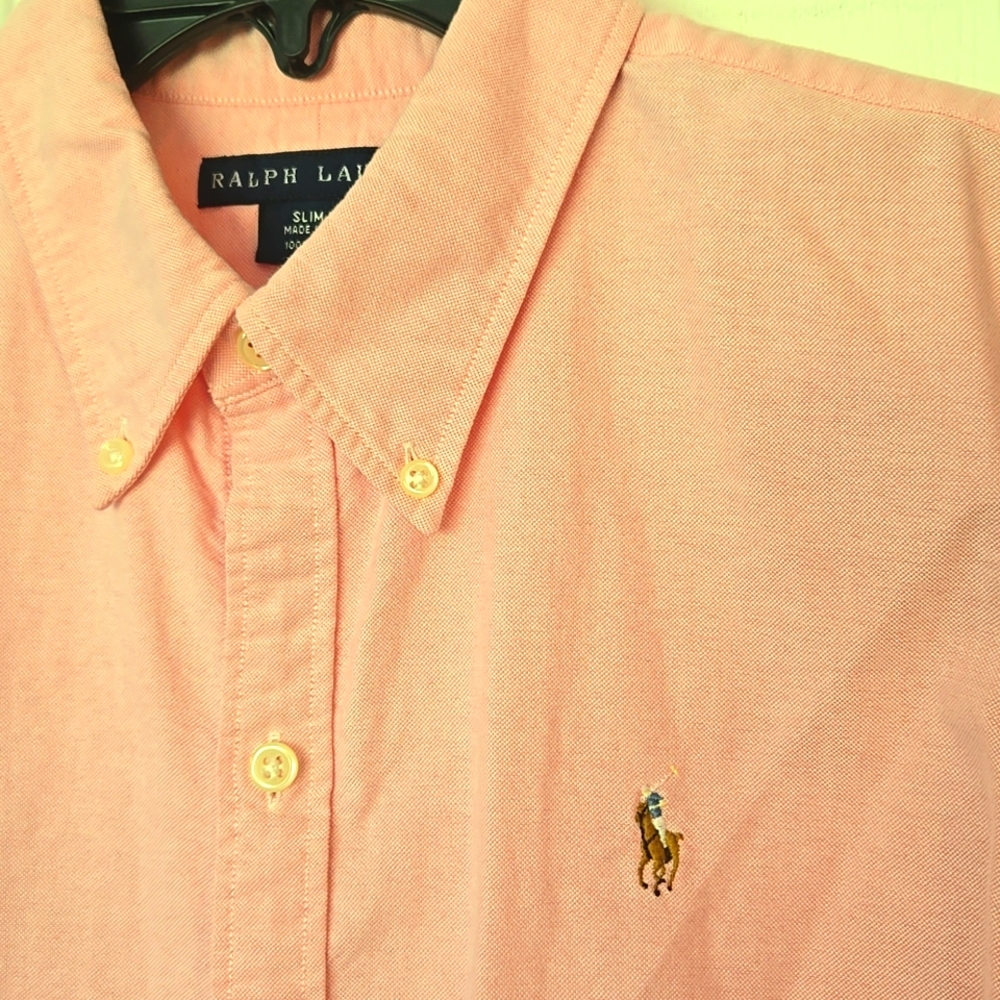 Women's Pink Polo by Ralph Lauren Shirt - Picture 2 of 6